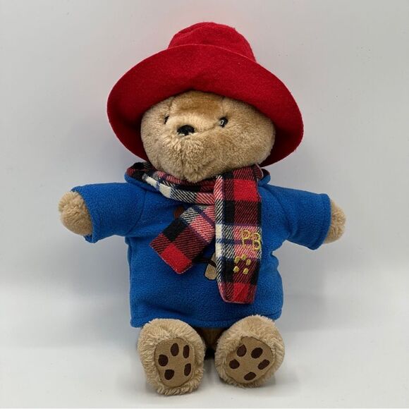 Paddington Bear Soft Toy With Scarf - Picture 1 of 14